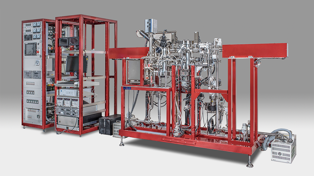 低エネルギー逆光電子分光装置